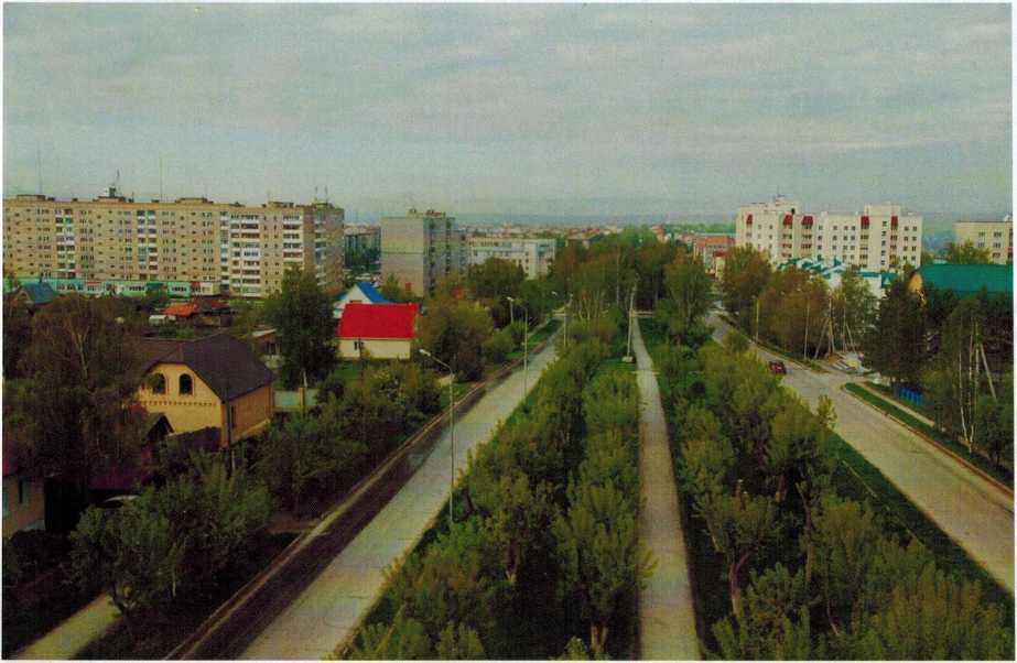 Улица Ленина вид на юг, фото 2012 года