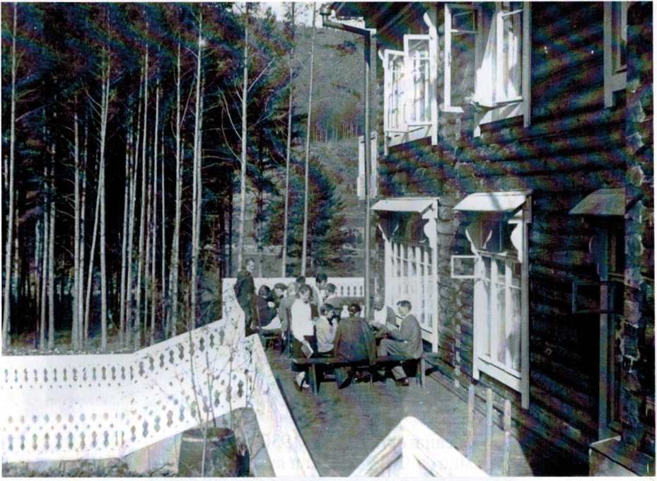 Отдых белоречан в санатории РИКА, фото 1935 года