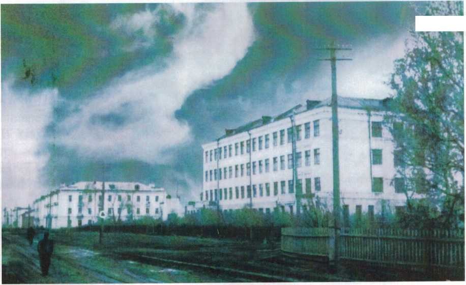 1937 год Средняя школа № 1 ул. Пушкинская (Сталина, Карла Маркса)