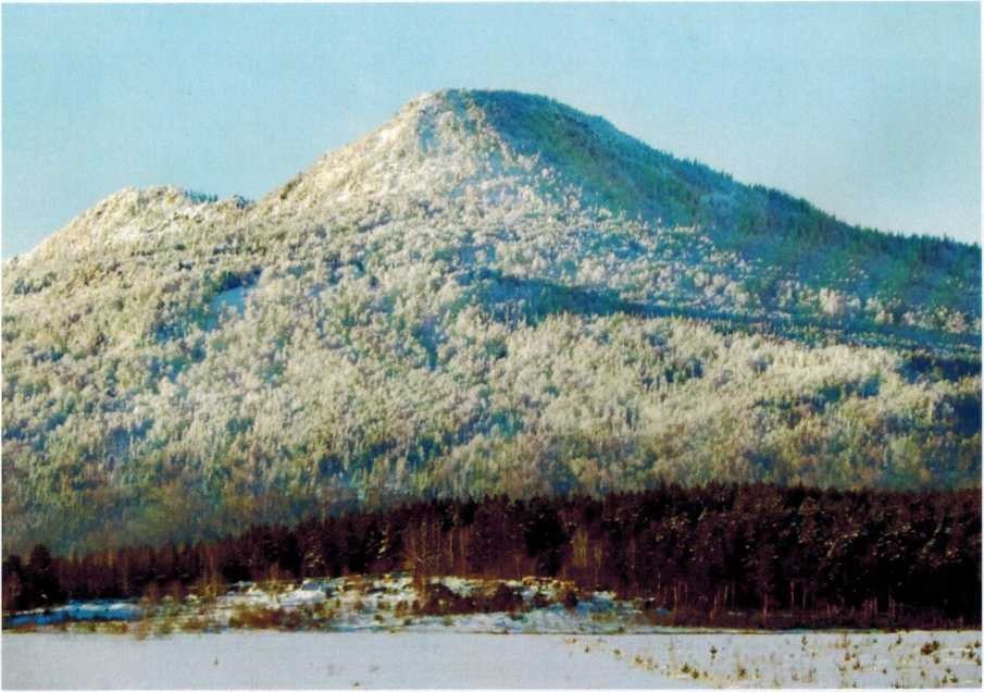 Гора Кирель, фото А. Крепышева 2014 года