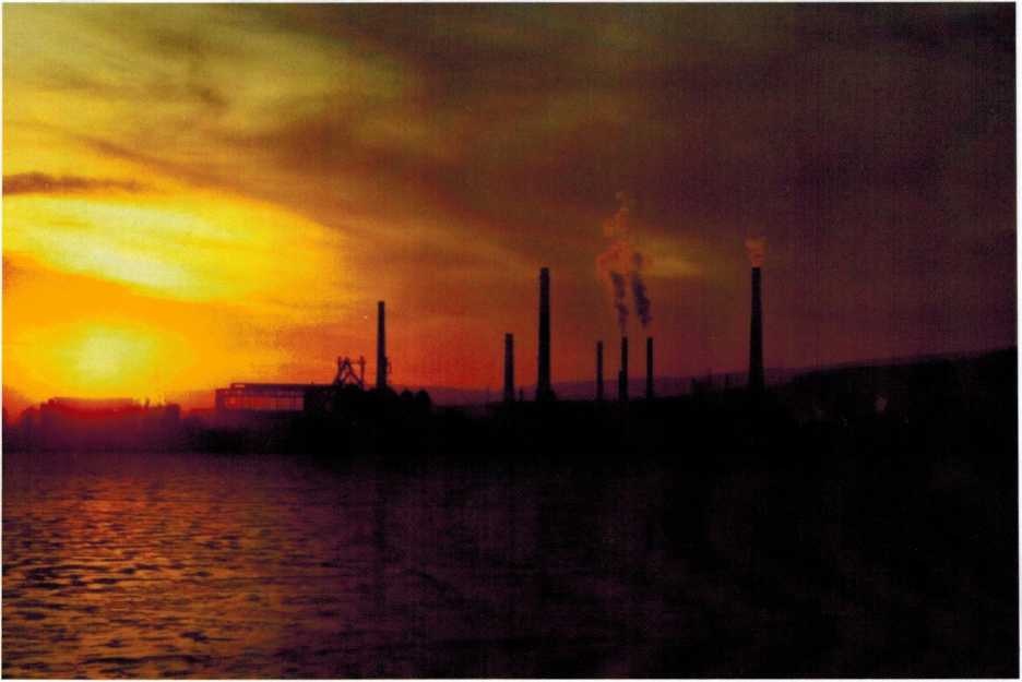 Закат, фото Д. Галлямовой 2011 года