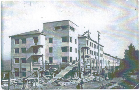 48-кв. дом в стиле «Конструктивизма», фото 17 февраля 1931 года, ул. 5 июля (Проводная).