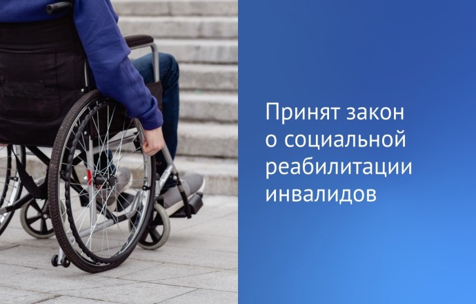 Закон о социальной реабилитации инвалидов