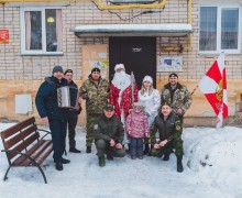 Поздравили с Новым годом наших белорецких ветеранов-фронтовиков и их семьи