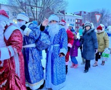 Фотоотчет с открытия Елки и Парада Дедов Морозов в Белорецке