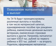 Новые законы касающиеся и социальных выплат с 2024 года