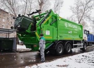 Очередная проблема с вывозом мусора из-за мороза в Белорецке