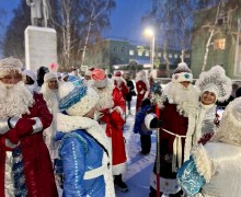 Фотоотчет с открытия Елки и Парада Дедов Морозов в Белорецке