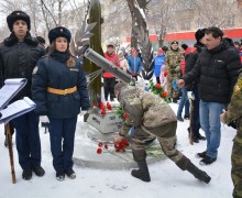 Новая памятная композиция в сквере 40-летия Победы