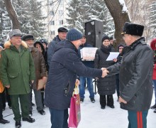 Новая памятная композиция в сквере 40-летия Победы