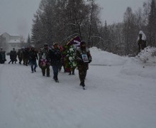 Прощание с Альбертом Билаловым и Евгением Ильичёвым погибшим в ходе СВО