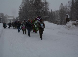 Прощание с Альбертом Билаловым и Евгением Ильичёвым погибшим в ходе СВО