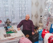 Поздравили с Новым годом наших белорецких ветеранов-фронтовиков и их семьи