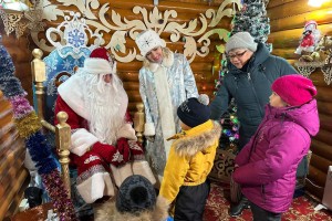 С 27 декабря заработала резиденция Деда Мороза в Белорецке